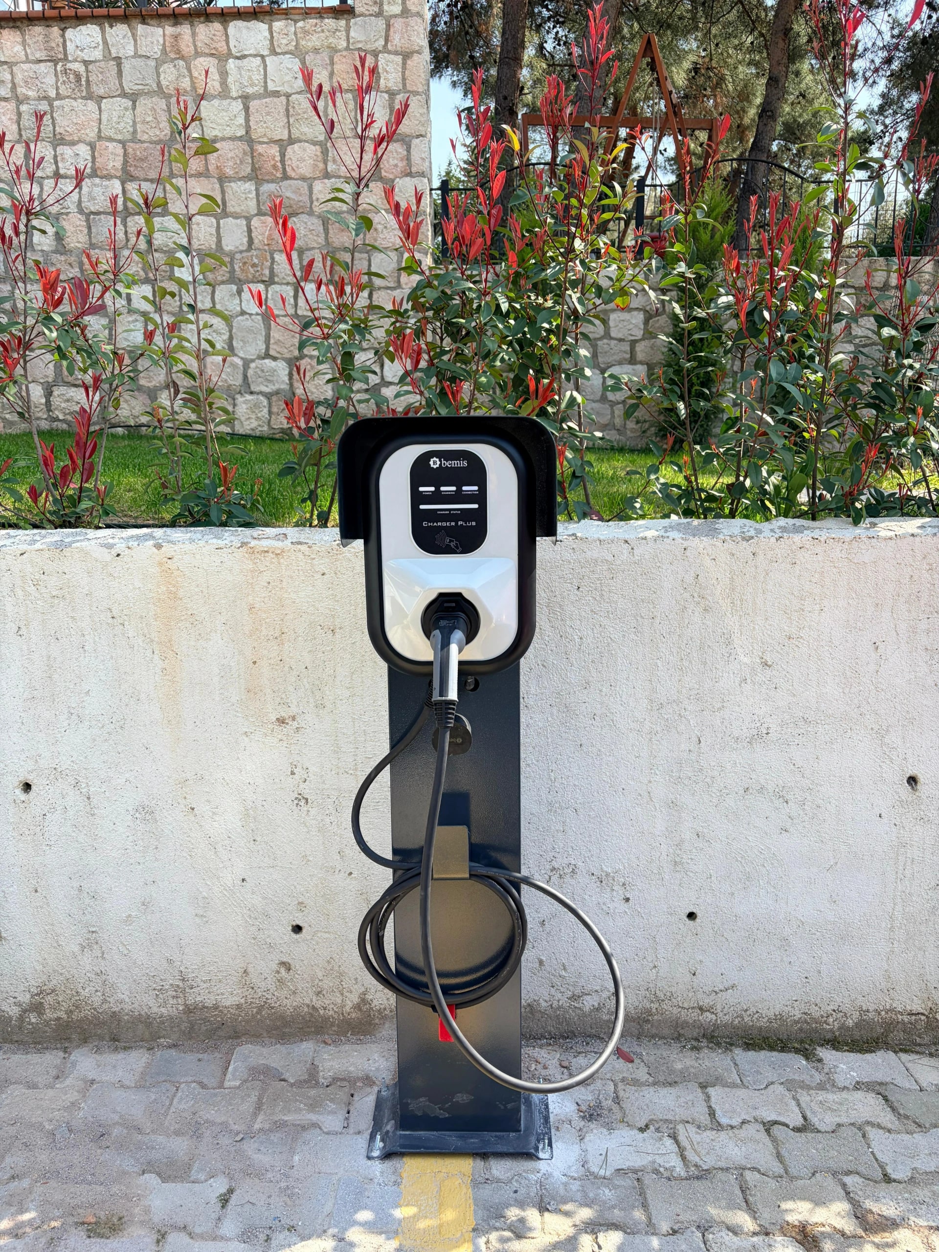 Bemis E-V Charge EV charging station reference project
