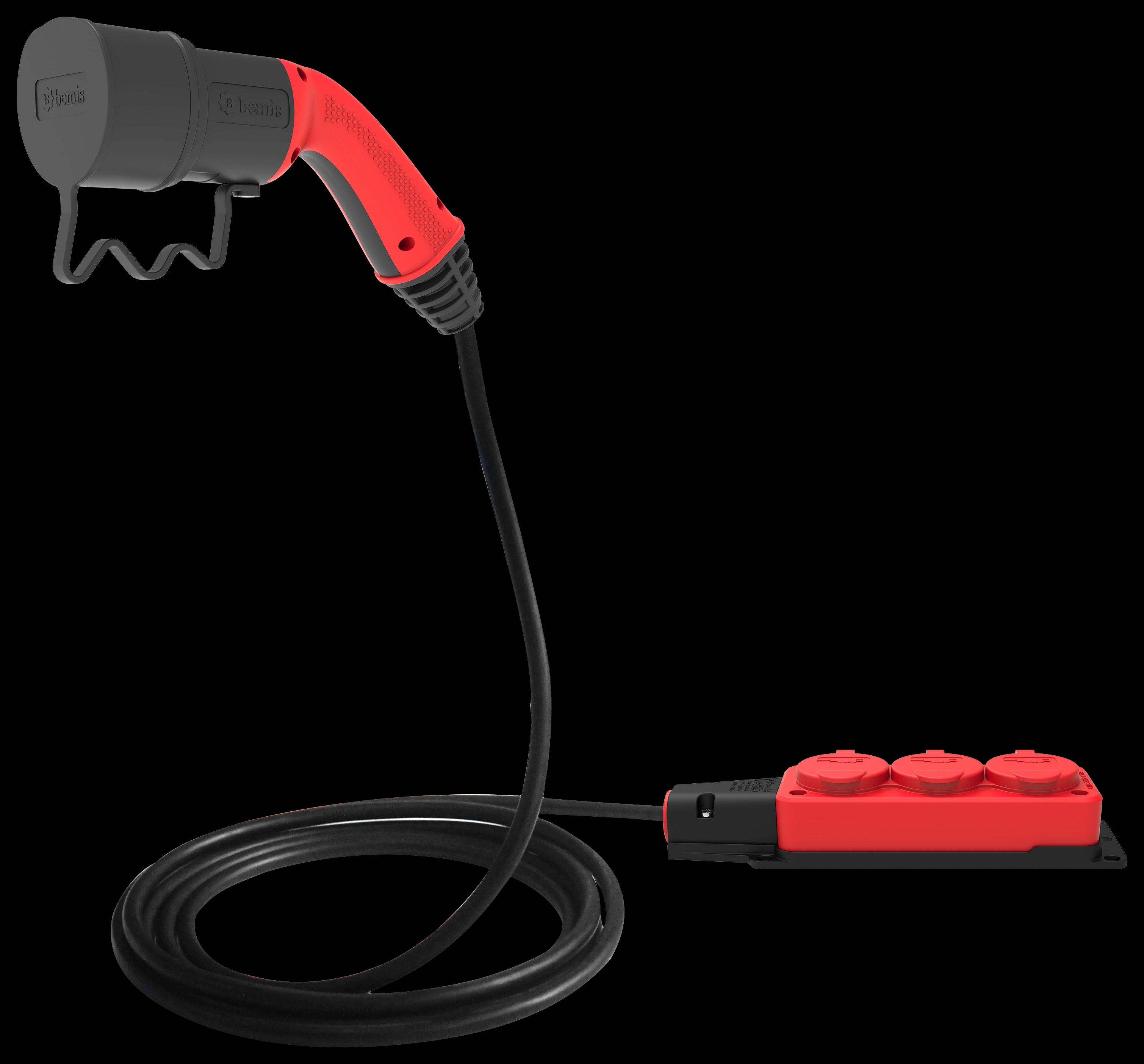 C2L Adapter with Plug, 3 Sockets 1
