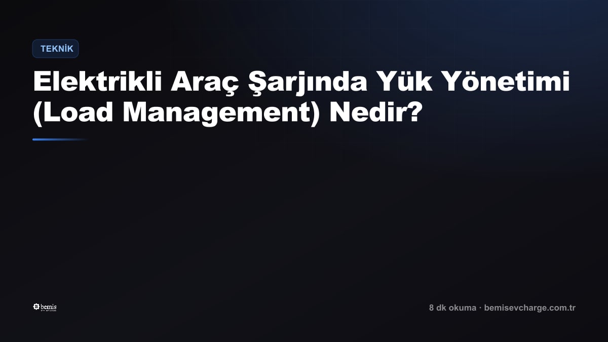 What Is Load Management in Electric Vehicle Charging?