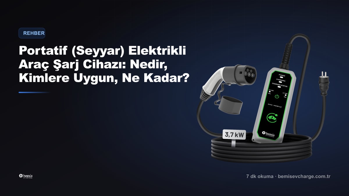 Portable (Mobile) EV Charger: What Is It, Who Is It For, How Much Does It Cost?